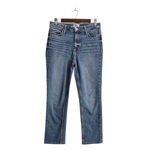 Paige Hoxton Slim Leg High Rise Jeans in Birdie Wash Sz 30